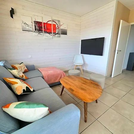 アパート T3 Cosy 200m De La Plage, Terrasse, Parking Le Barcarès