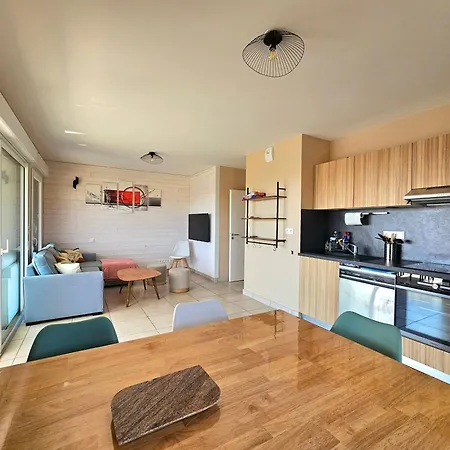 Grand T3 Cosy Avec Terrasse 3mn & Commerces * Le Barcarès