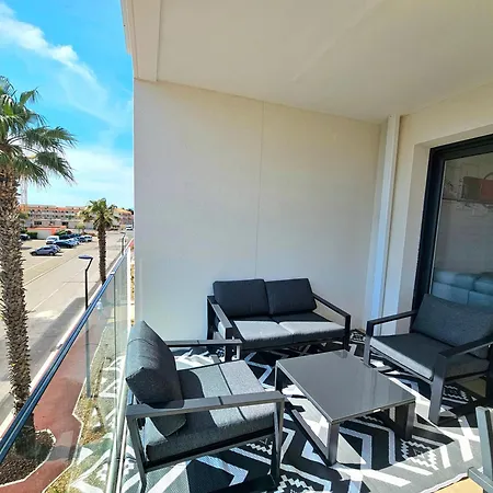 Grand T3 Cosy Avec Terrasse 3mn & Commerces Le Barcarès