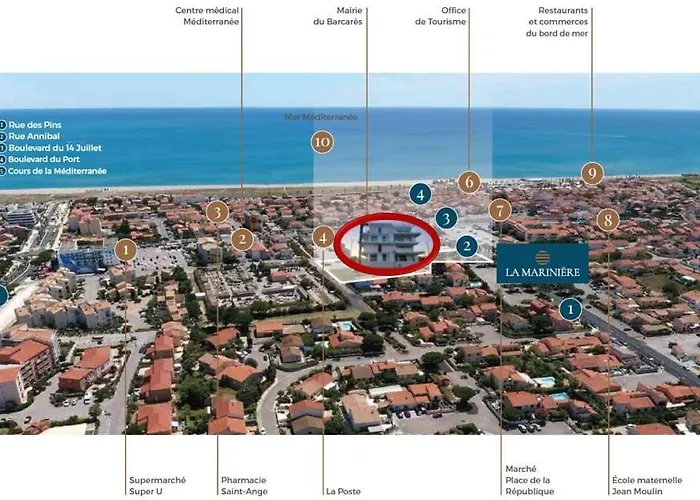 T3 Cosy 200m De La Plage, Terrasse, Parking Apartmán *